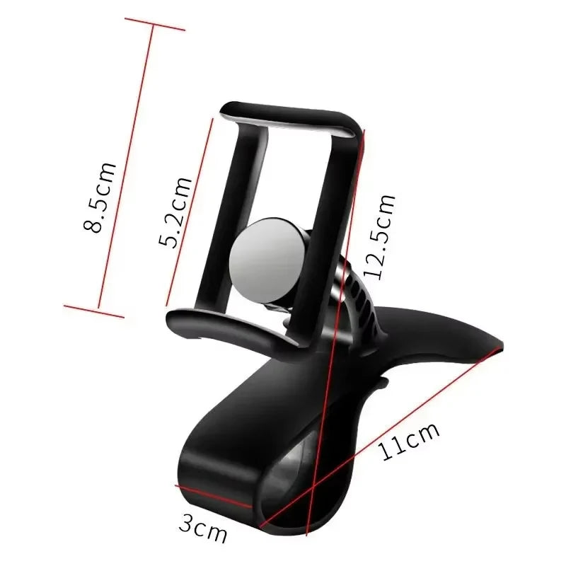 Soporte de teléfono para auto con rotación de 360°