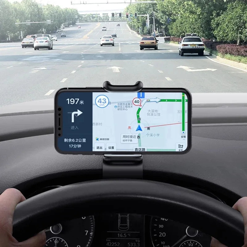 Soporte de teléfono para auto con rotación de 360°