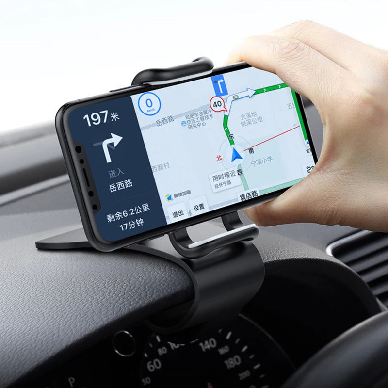 Soporte de teléfono para auto con rotación de 360°