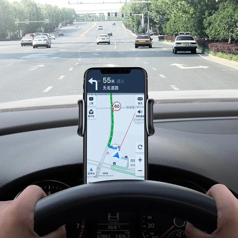 Soporte de teléfono para auto con rotación de 360°