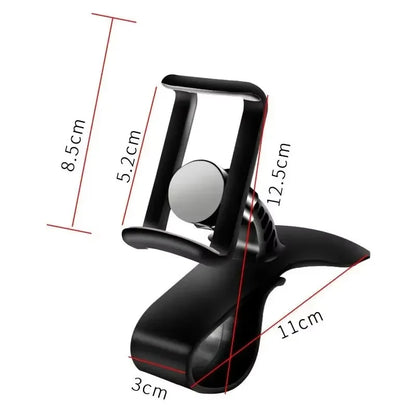 Soporte de teléfono para auto con rotación de 360°