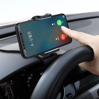 Soporte de teléfono para auto con rotación de 360°