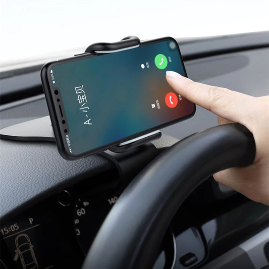 Soporte de teléfono para auto con rotación de 360°